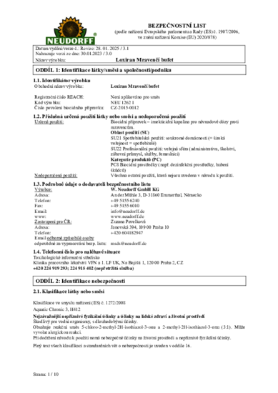 Loxiran Mravenčí bufet