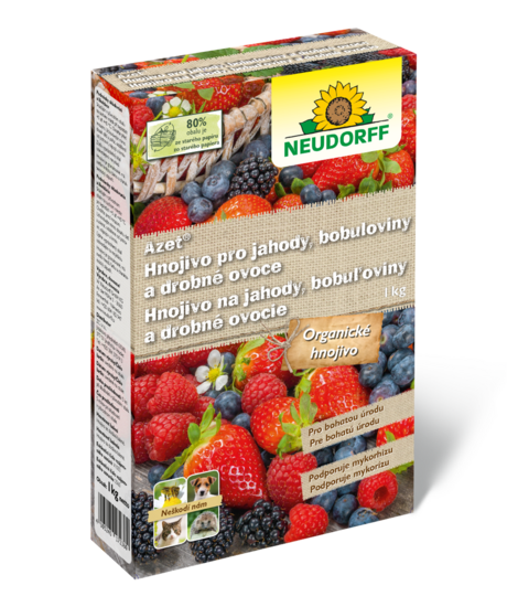 Hnojivo pro jahody, bobuloviny a drobné ovoce